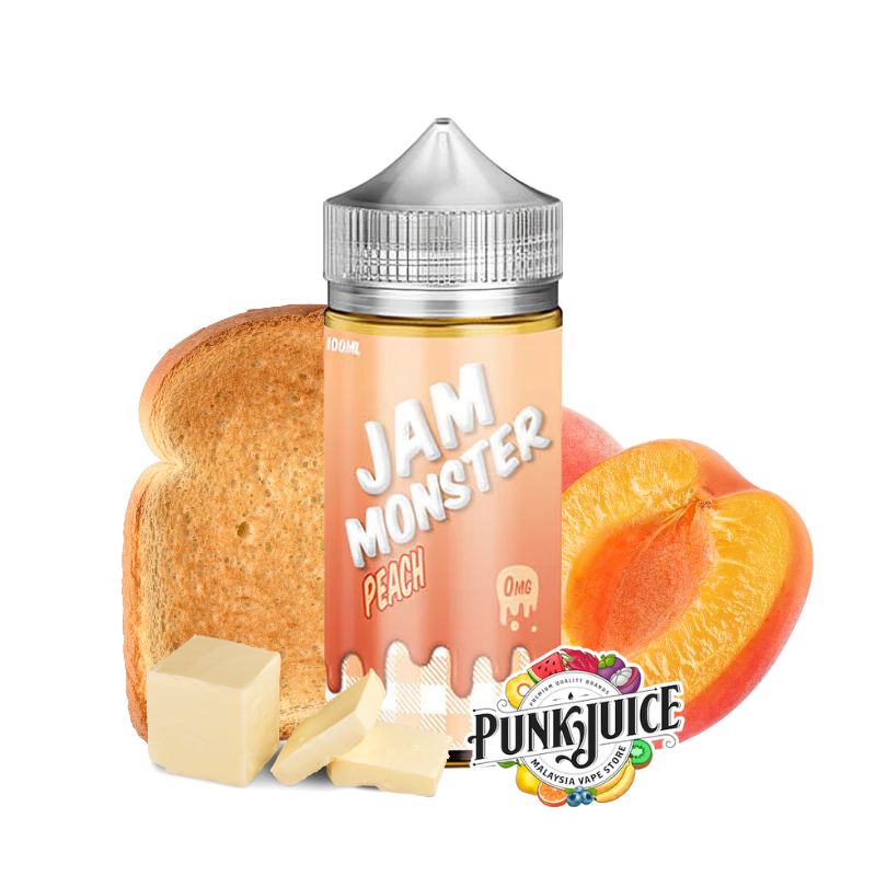 Jam Monster - Peach - 100ml