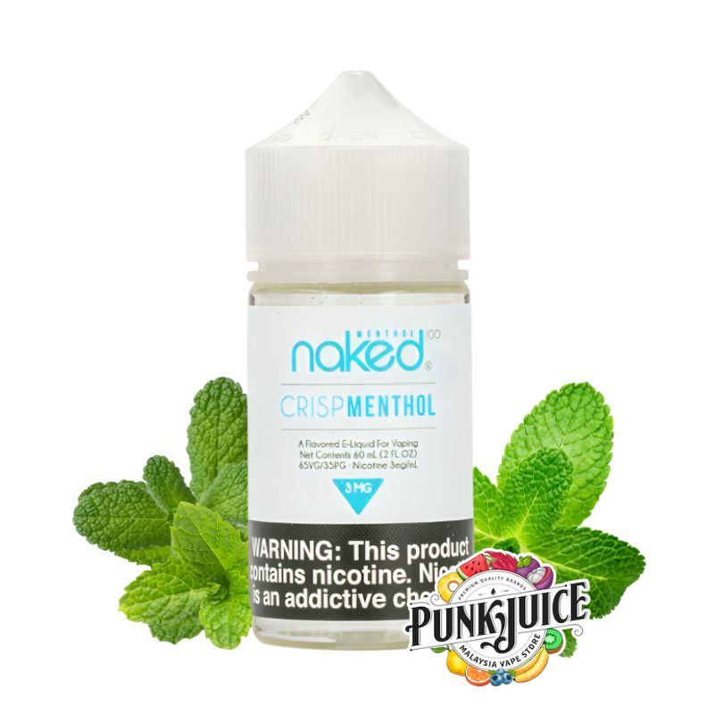 Naked 100 - Crisp Menthol - 60ml