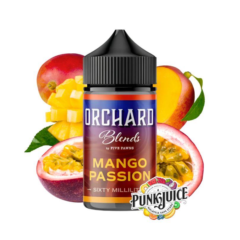 Orchard Blends by Five Pawns - Mango Passion - 60ml - Punk Juice Vape Store