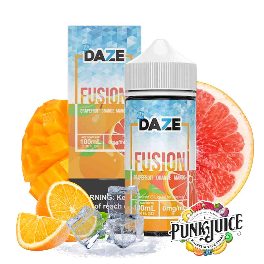 ICED Orange Cream Mango by 7 Daze Fusion 100ML – EJV Distro