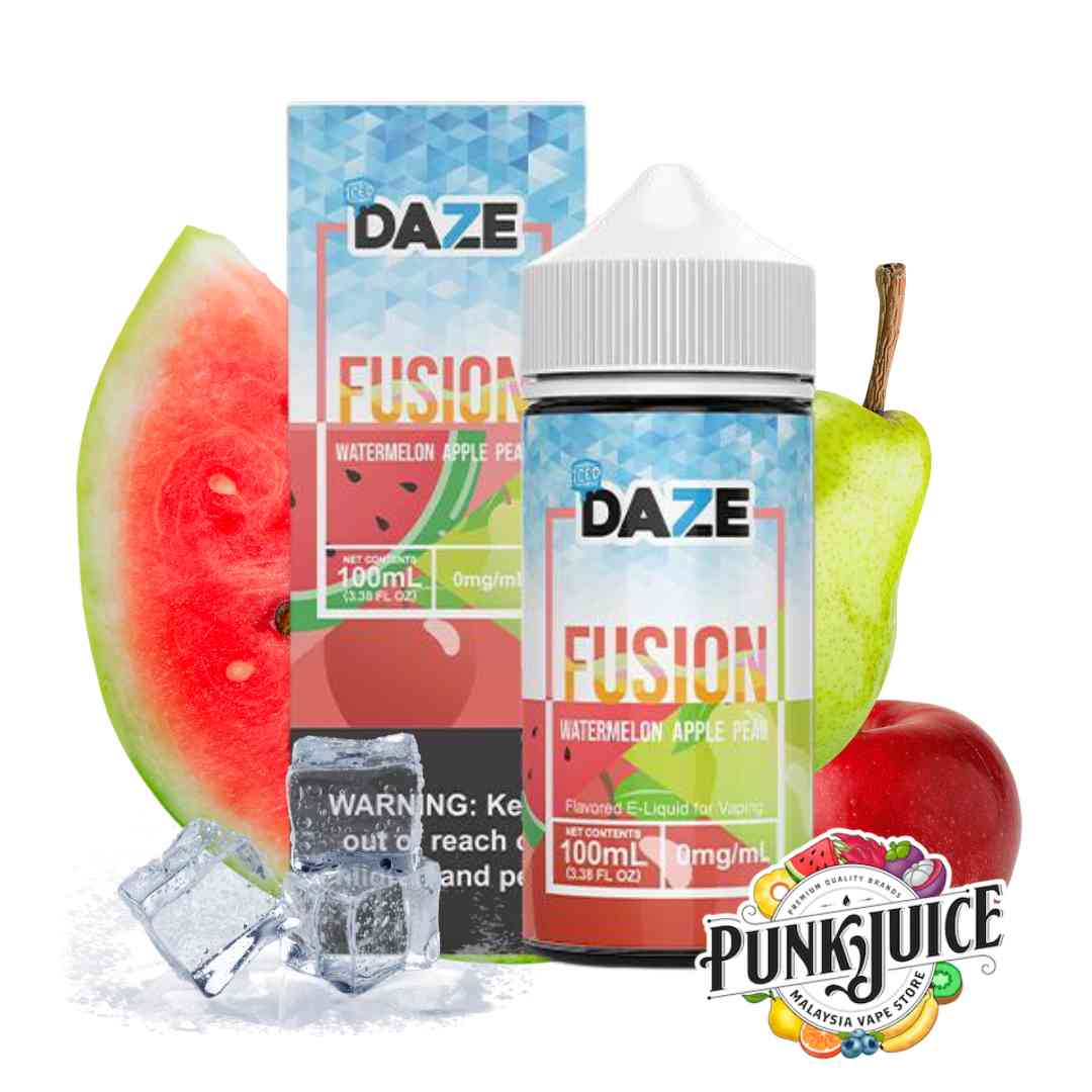 7 Daze - Watermelon Apple Pear Iced (Fusion Series) - 100ml – Punk